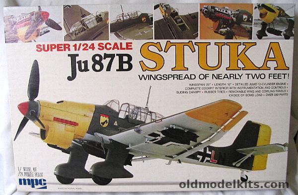 MPC 1/24 Junkers Ju-87B Stuka, 2-3506 plastic model kit